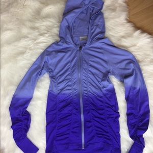 Athleta Purple Fade In Jacket